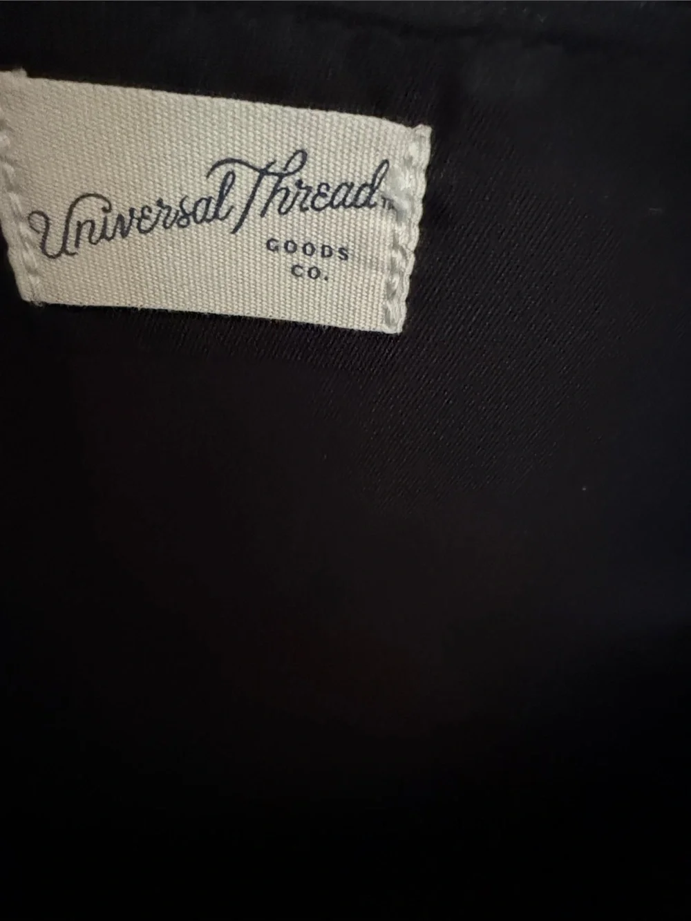Universal Thread Black Quilted Backpack